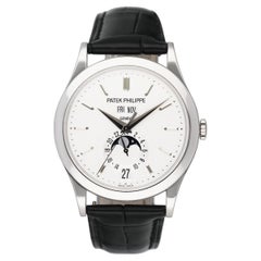 Patek Philippe Complications 5396G-011 Silver Dial Mens Watch Box Papers