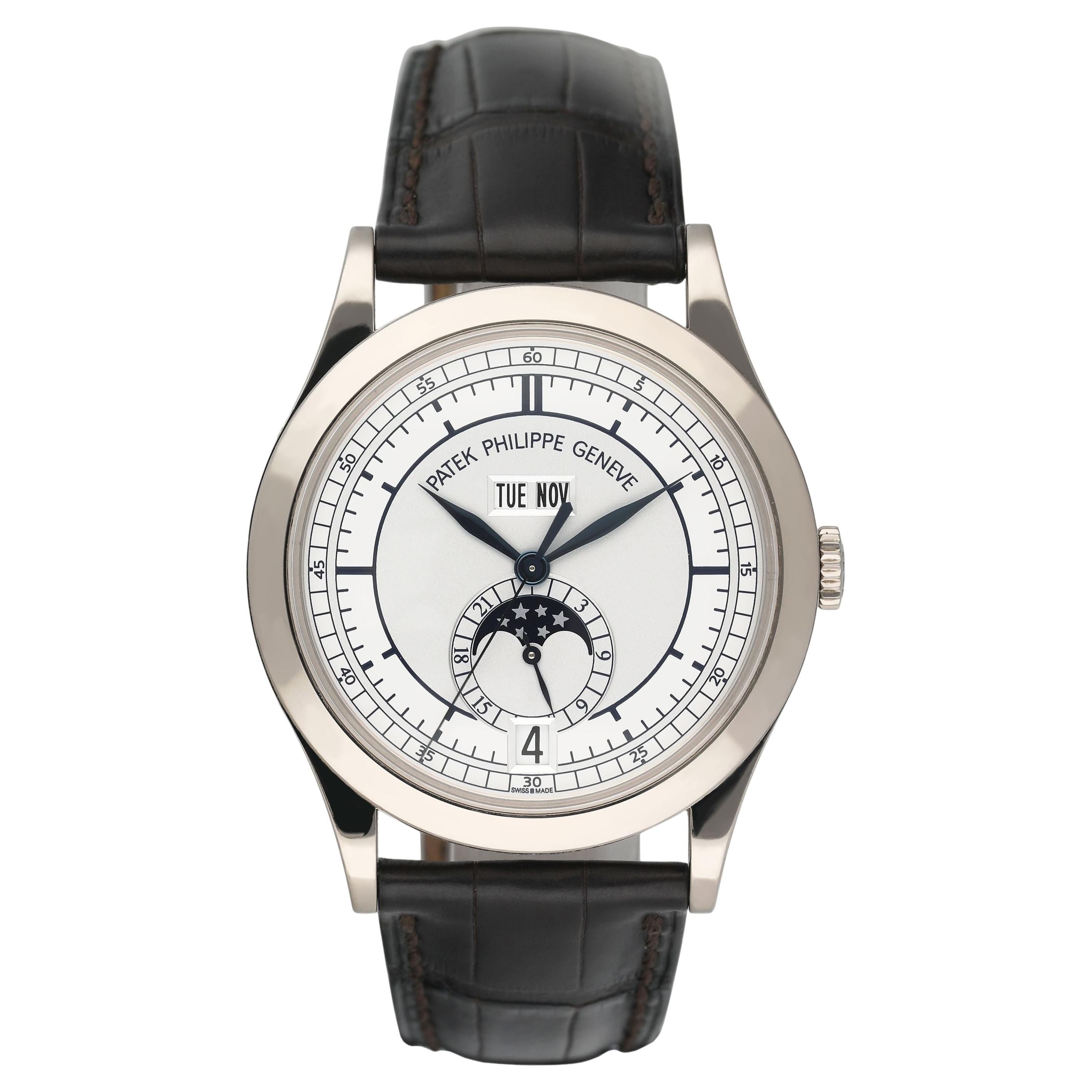Patek Philippe Complications 5396G Calendario Anual Reloj Caballero Caja Papeles