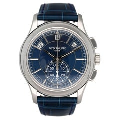 Patek Philippe Complications 5905P Blue Dial Mens Watch Box Papers