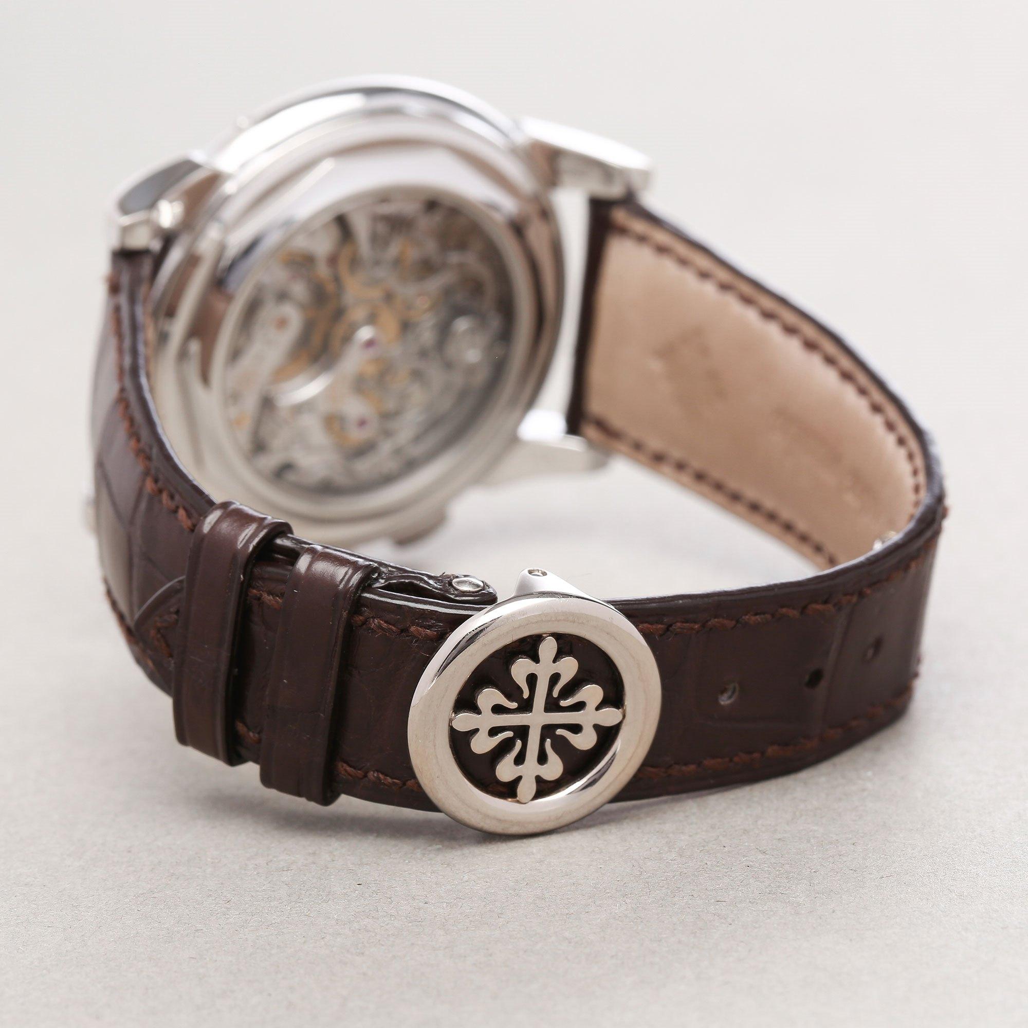 Patek Philippe Complications 5970G-001 Homme Or blanc Calendrier Perpétuel Chrono 3
