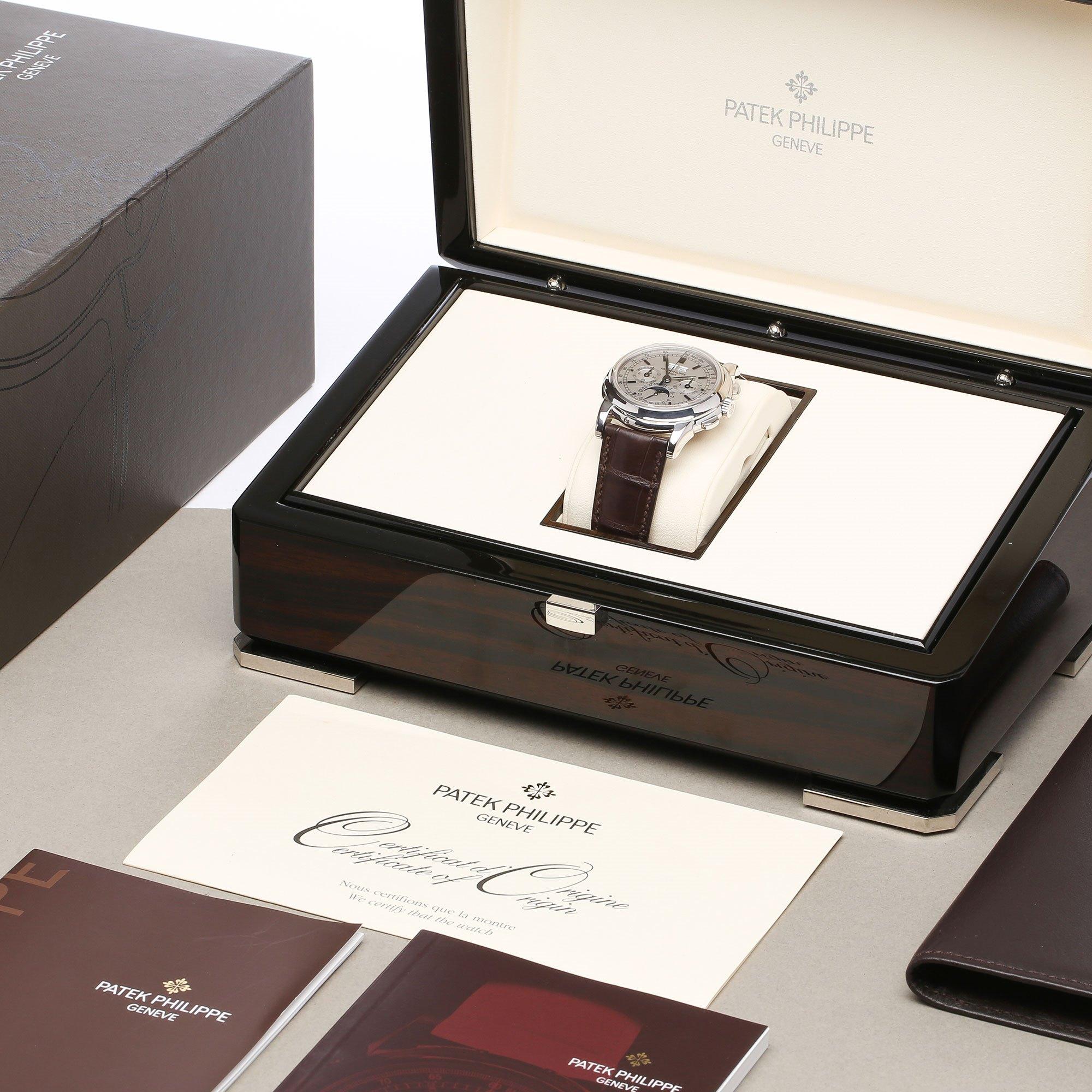 Patek Philippe Complications 5970G-001 Homme Or blanc Calendrier Perpétuel Chrono 5