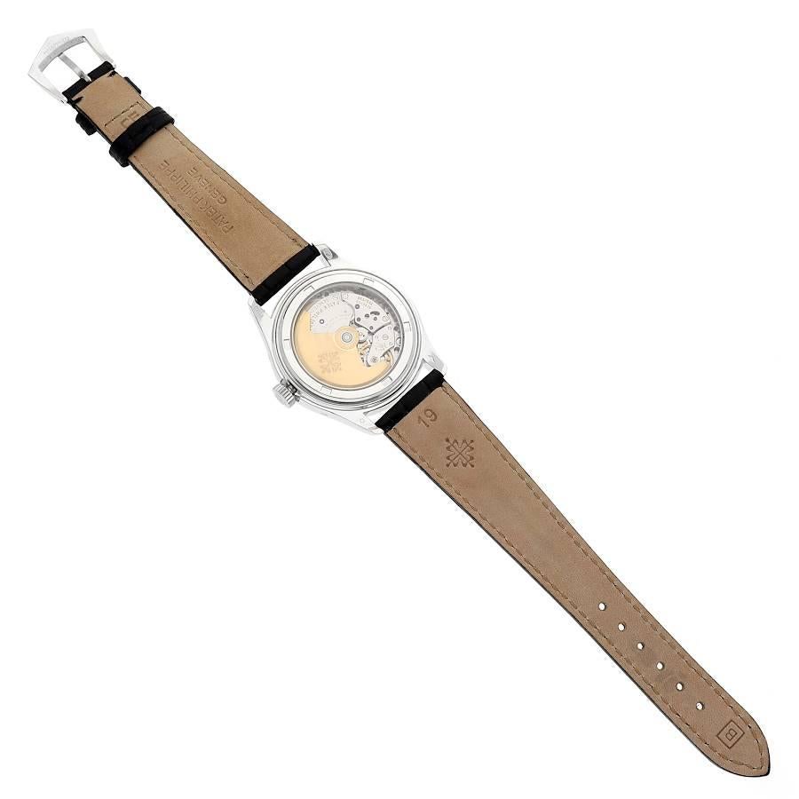 Platin-Herrenuhr 5035P mit Jahreskalender und Komplikationen von Patek Philippe im Angebot 7