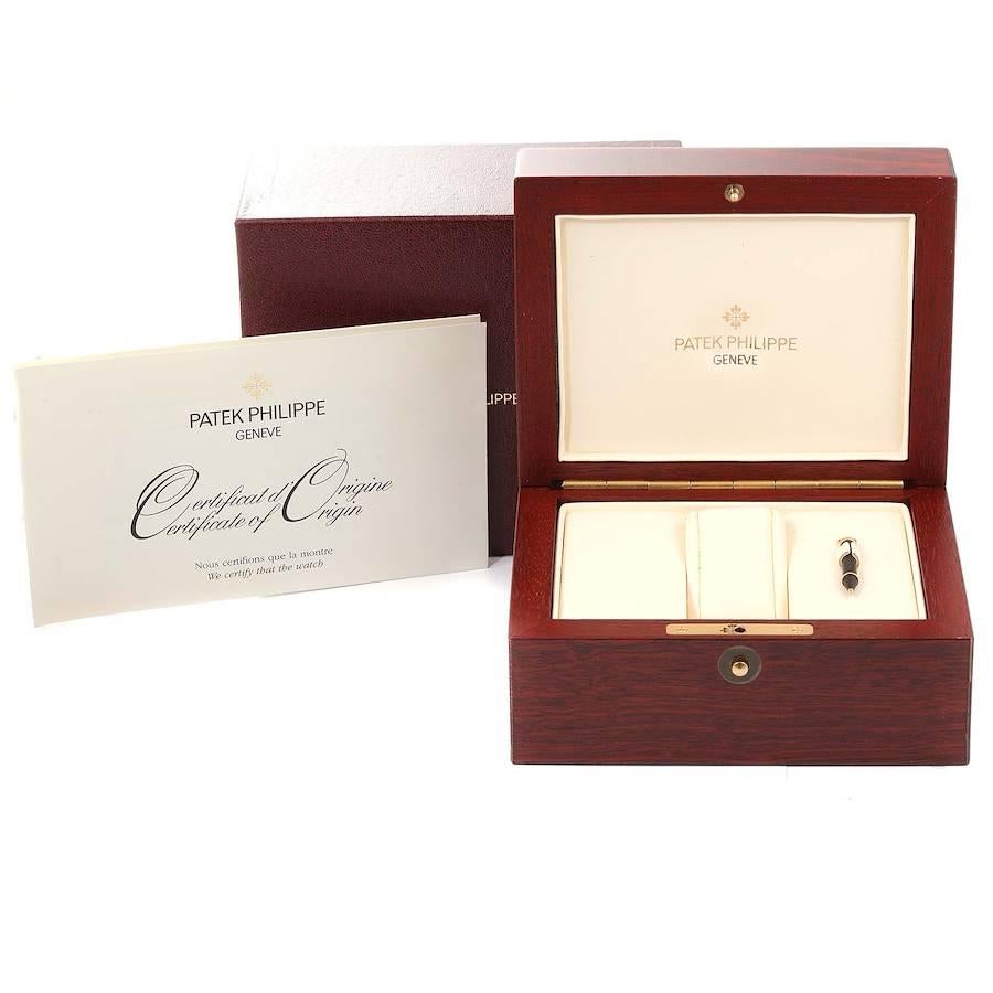 Platin-Herrenuhr 5035P mit Jahreskalender und Komplikationen von Patek Philippe im Angebot 9