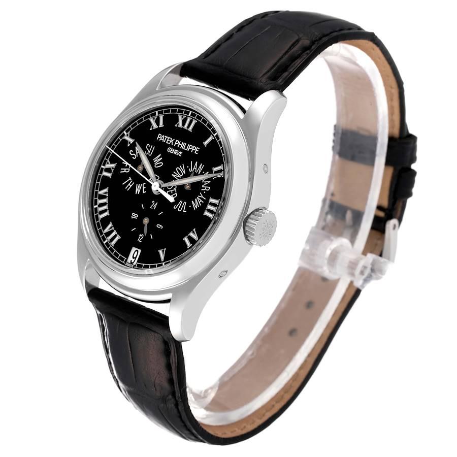 Platin-Herrenuhr 5035P mit Jahreskalender und Komplikationen von Patek Philippe im Angebot 1