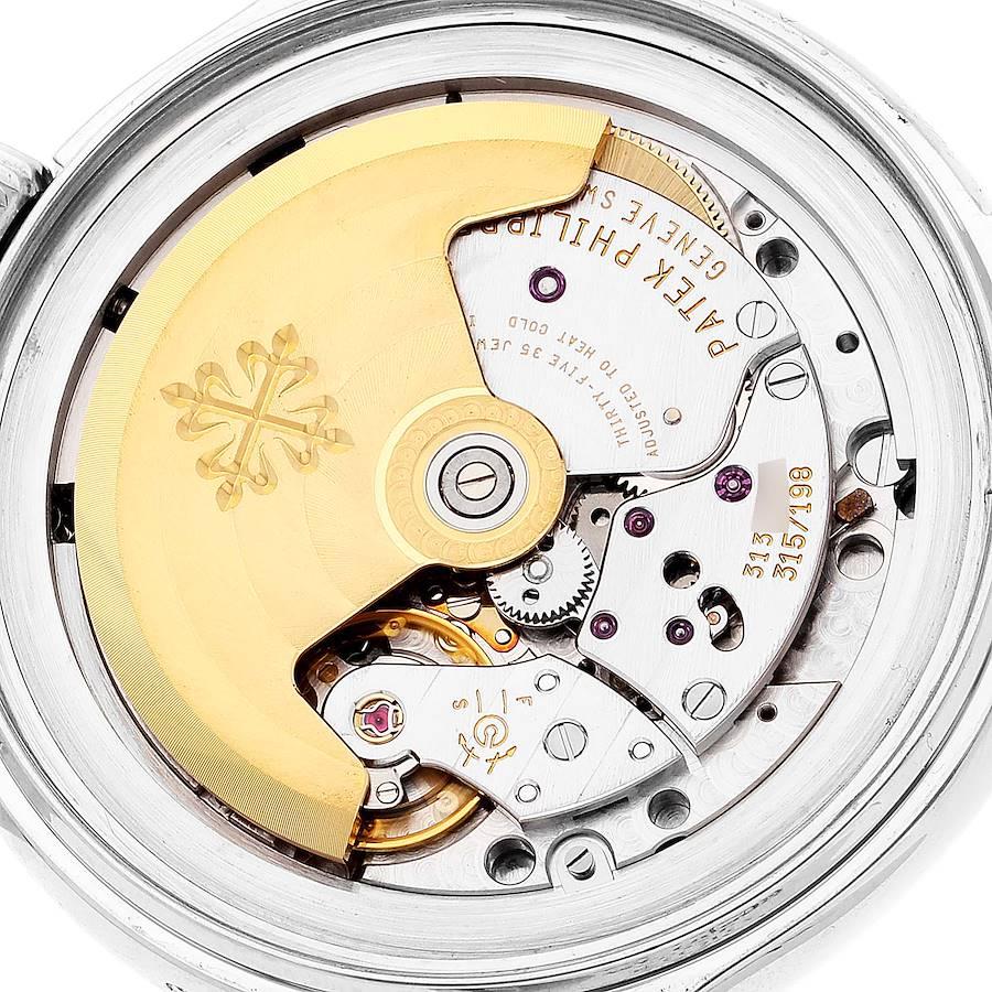 Platin-Herrenuhr 5035P mit Jahreskalender und Komplikationen von Patek Philippe im Angebot 4
