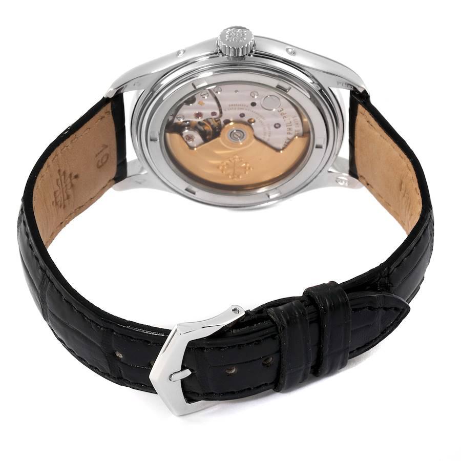 Platin-Herrenuhr 5035P mit Jahreskalender und Komplikationen von Patek Philippe im Angebot 5