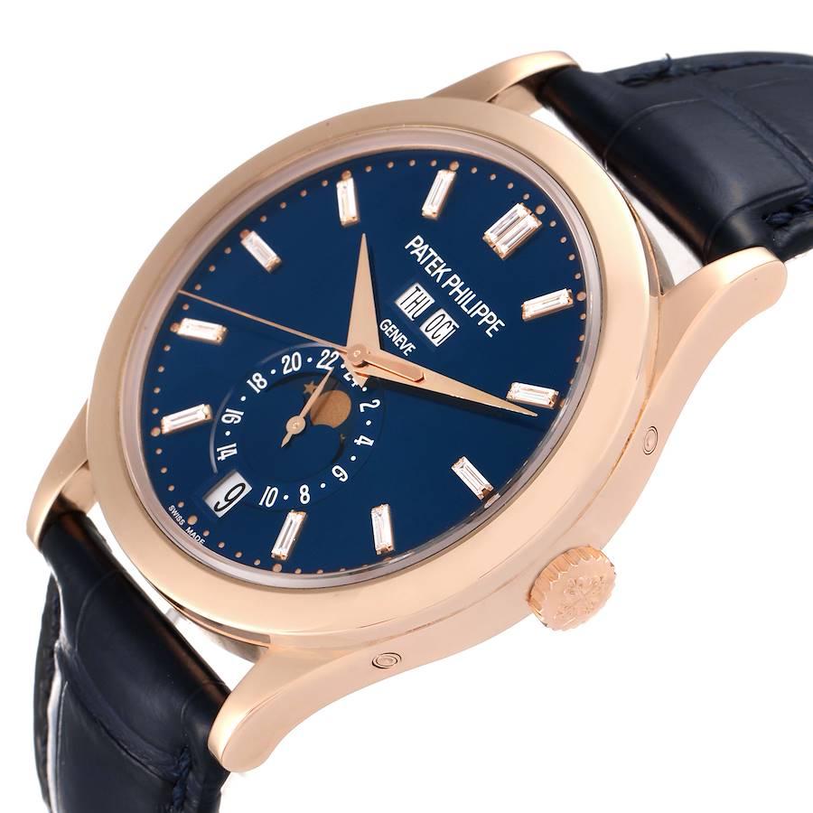Patek Philippe Complications Annual Calendar Rose Gold Diamond Watch 5396 For Sale 1