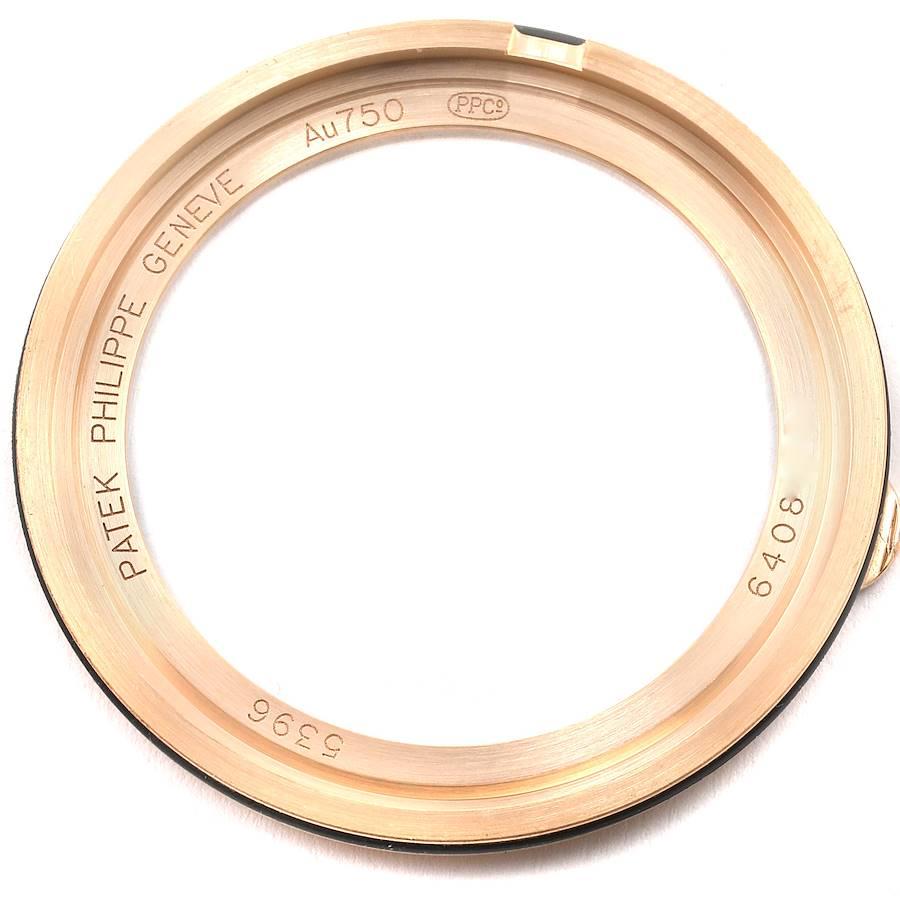 Patek Philippe Complications Annual Calendar Rose Gold Diamond Watch 5396 For Sale 2