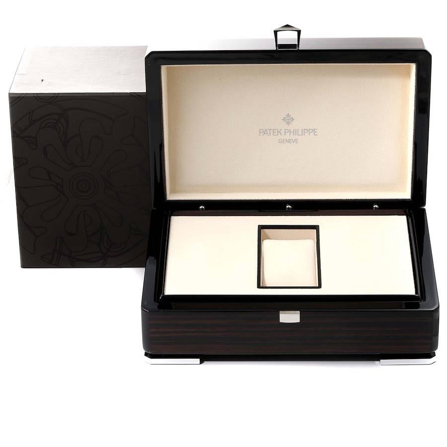 Patek Philippe Complications Annual Calendar Rose Gold Diamond Watch 5396 For Sale 5