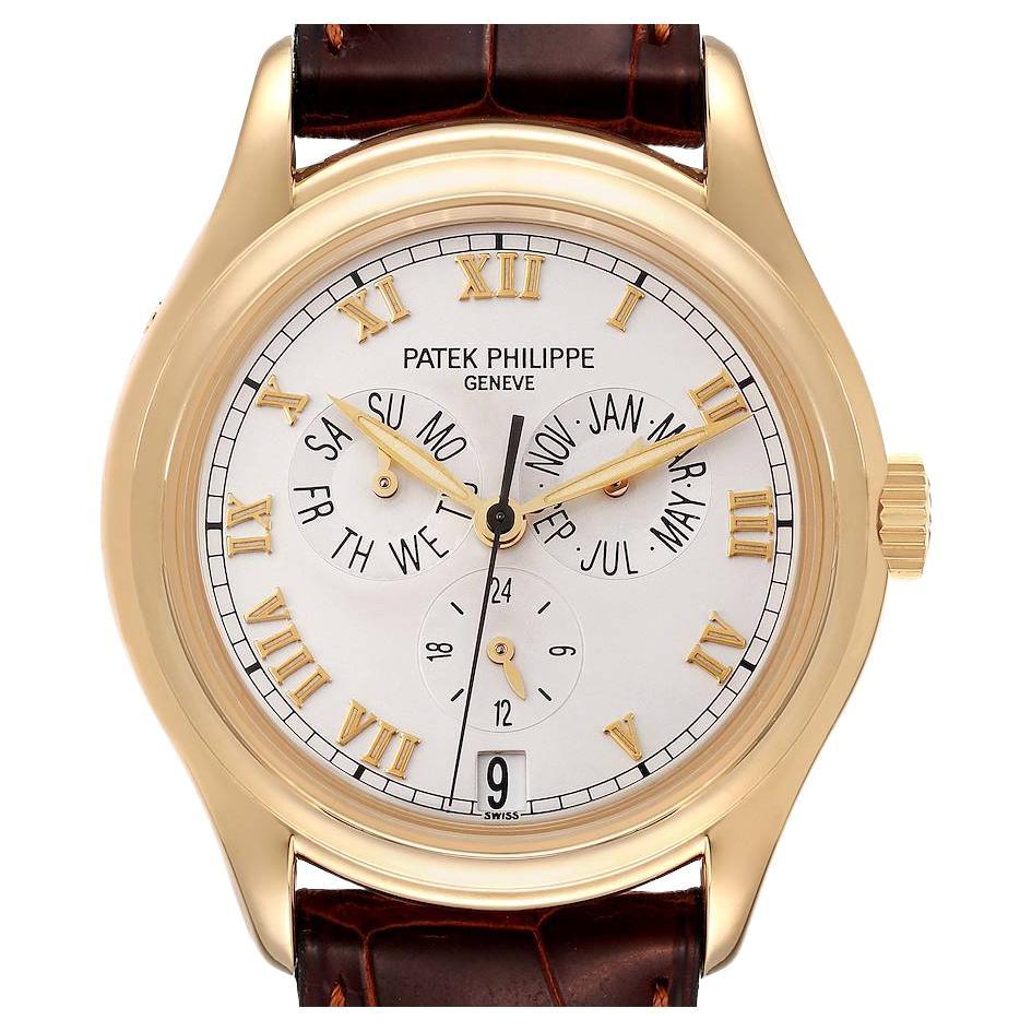 Patek Philippe Complications Annual Calendar 18k WG Automatic Watch 