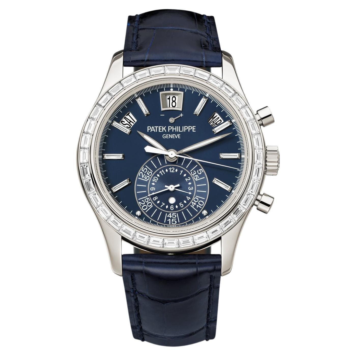 Patek Philippe Complications Annuel Calendar Chronograph 5961P Diamond Bezel 