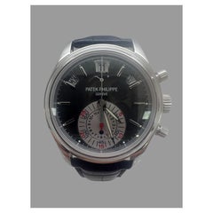 Patek Philippe Calendario Complicazioni Chrono Auto Platinum Orologio Uomo 5960P-001