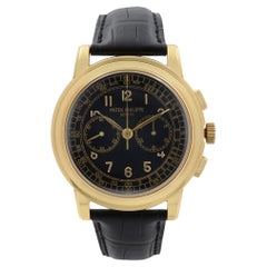 Patek Philippe Complications Chronograph Yellow Gold Hand Wind Watch 5070J-001