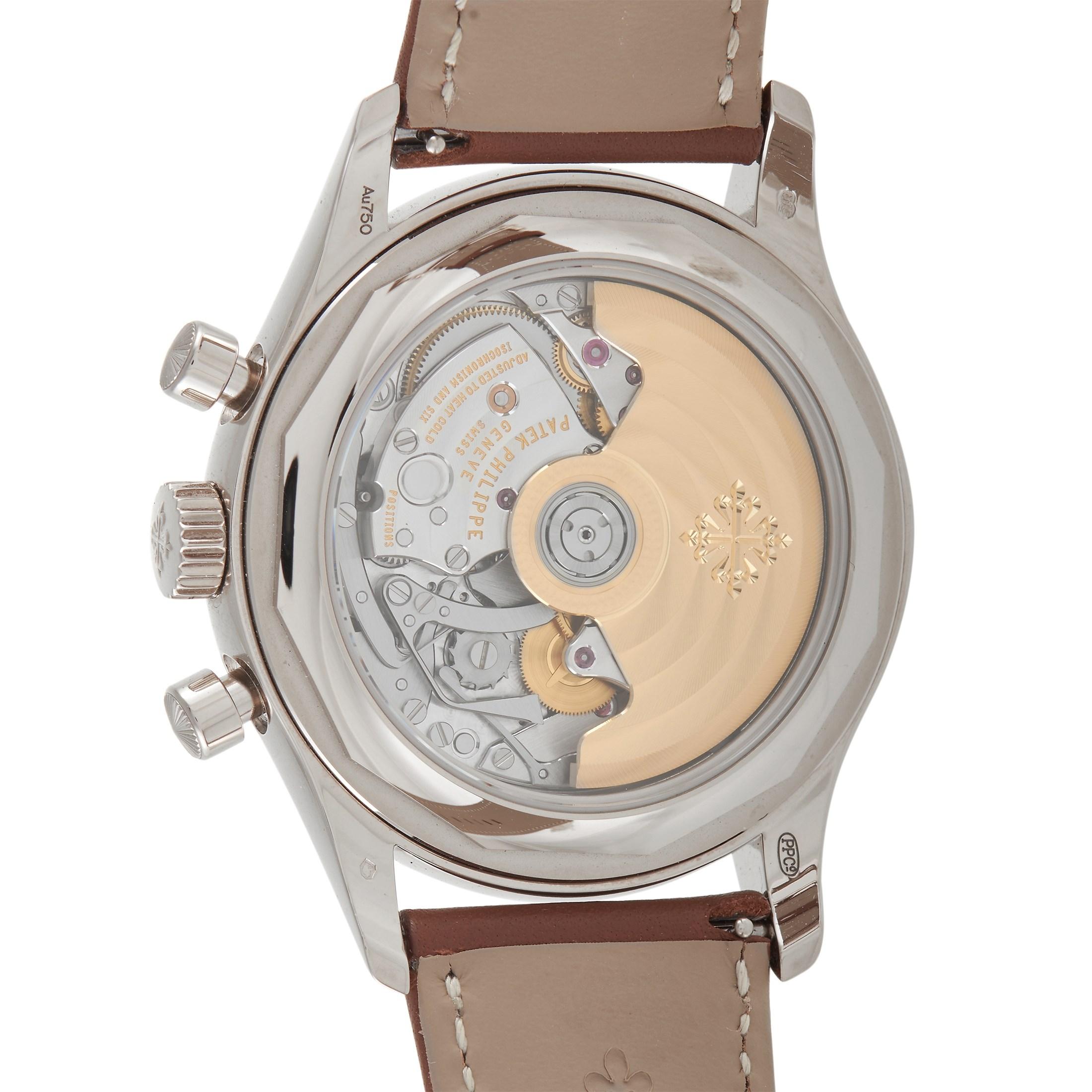 Patek Philippe Komplikationen Flyback Chronograph Uhr 5960/01G-001 für Damen oder Herren