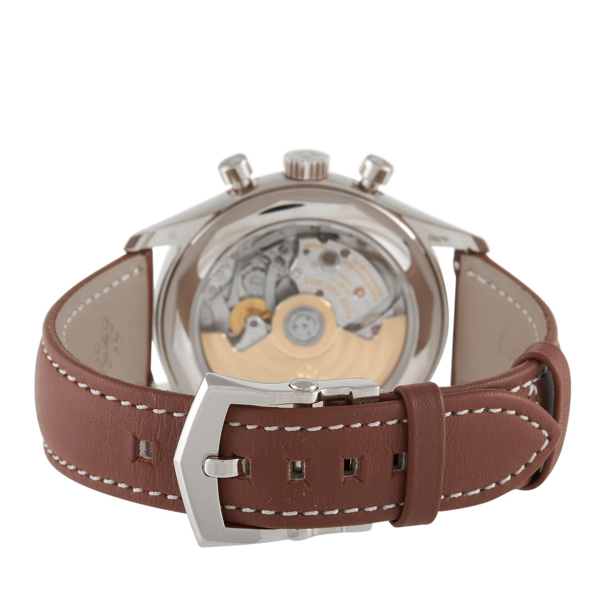 Patek Philippe Komplikationen Flyback Chronograph Uhr 5960/01G-001 1