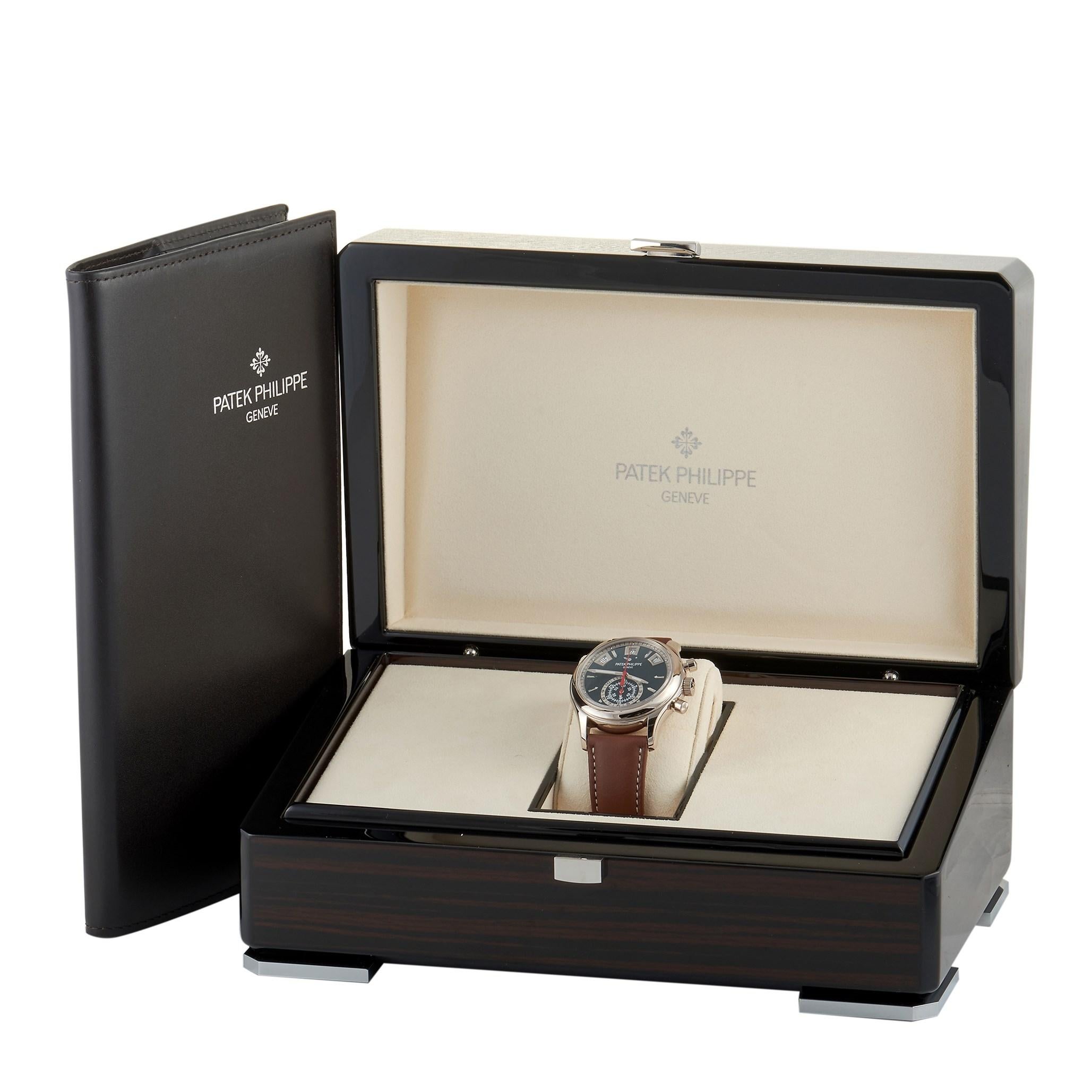 Patek Philippe Komplikationen Flyback Chronograph Uhr 5960/01G-001 2