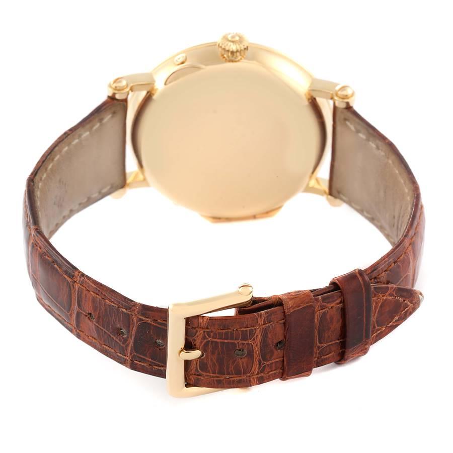Patek Philippe Complications Réserve de marche Phase de lune Or jaune Montre homme 5054 1