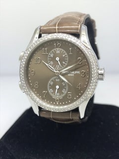 Patek Philippe Complications White Gold Diamond Bezel Ladies Watch 7134G--001