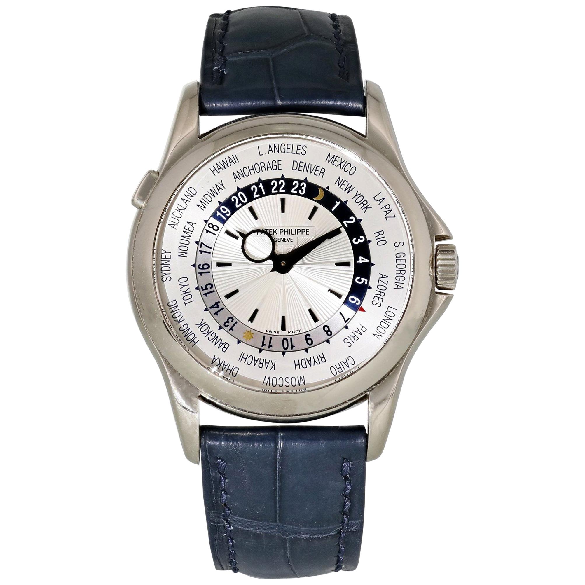 Patek Philippe Complications World Time 5130G Men's Watch For Sale