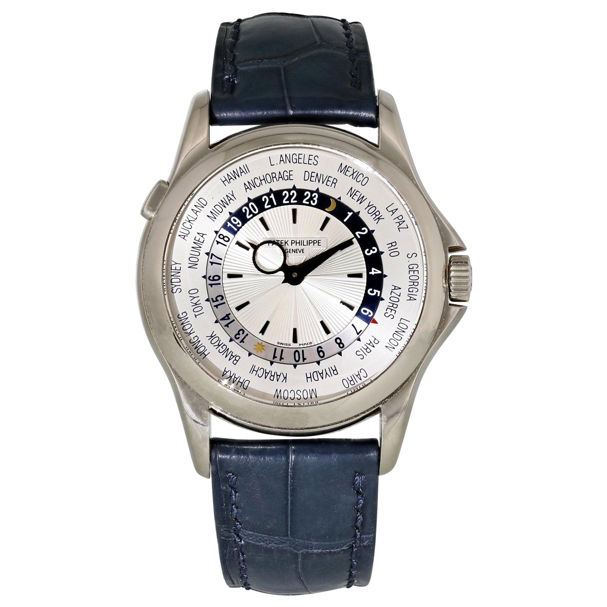 Patek Philippe Complications World Time 5130G Men's Watch For Sale