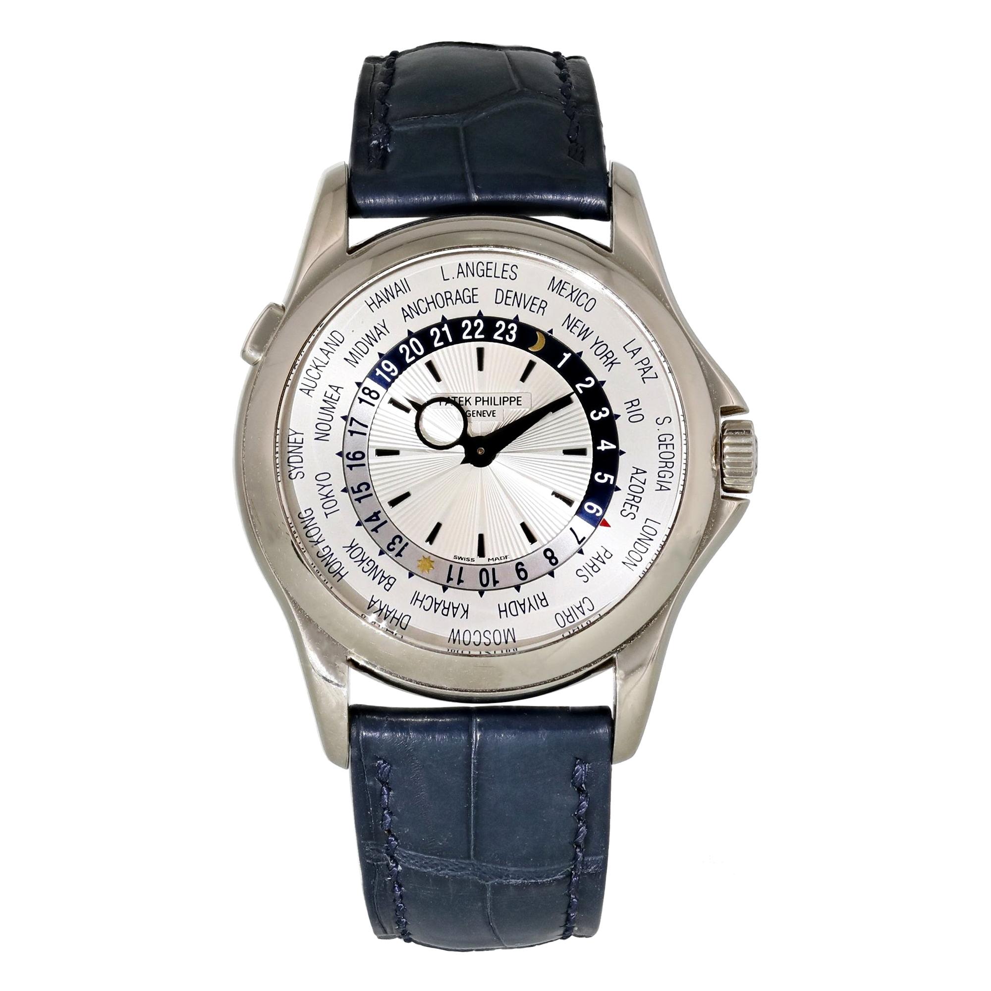 Patek Philippe Complications World Time 5130G Men's Watch For Sale