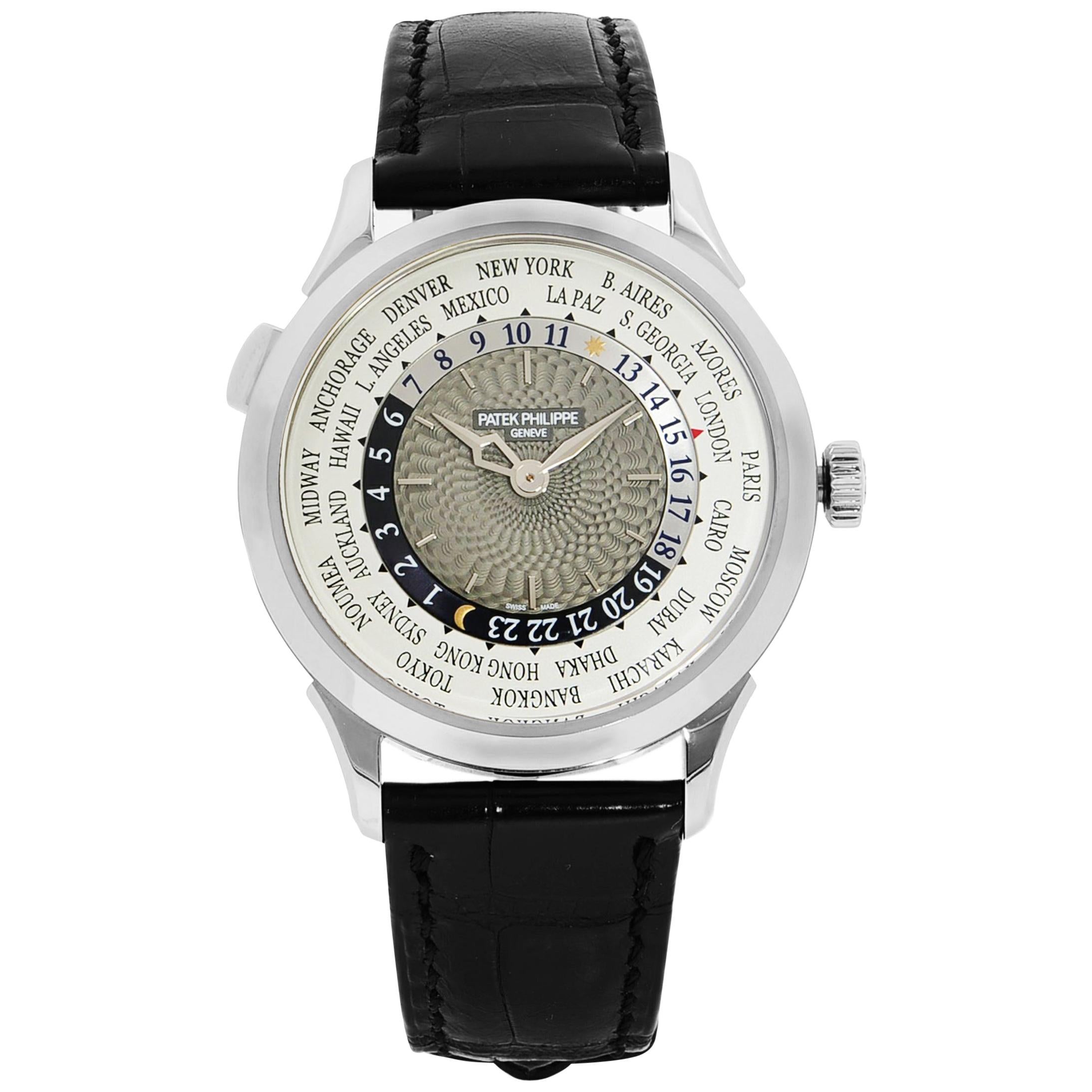 Patek Philippe Complications World Time White Gold Automatic Men Watch 5230G-001
