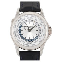 Used Patek Philippe Complications World Time White Gold Watch 5230G-001