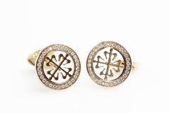 Patek Philippe Cufflinks Diamond 18 Karat Rose Gold