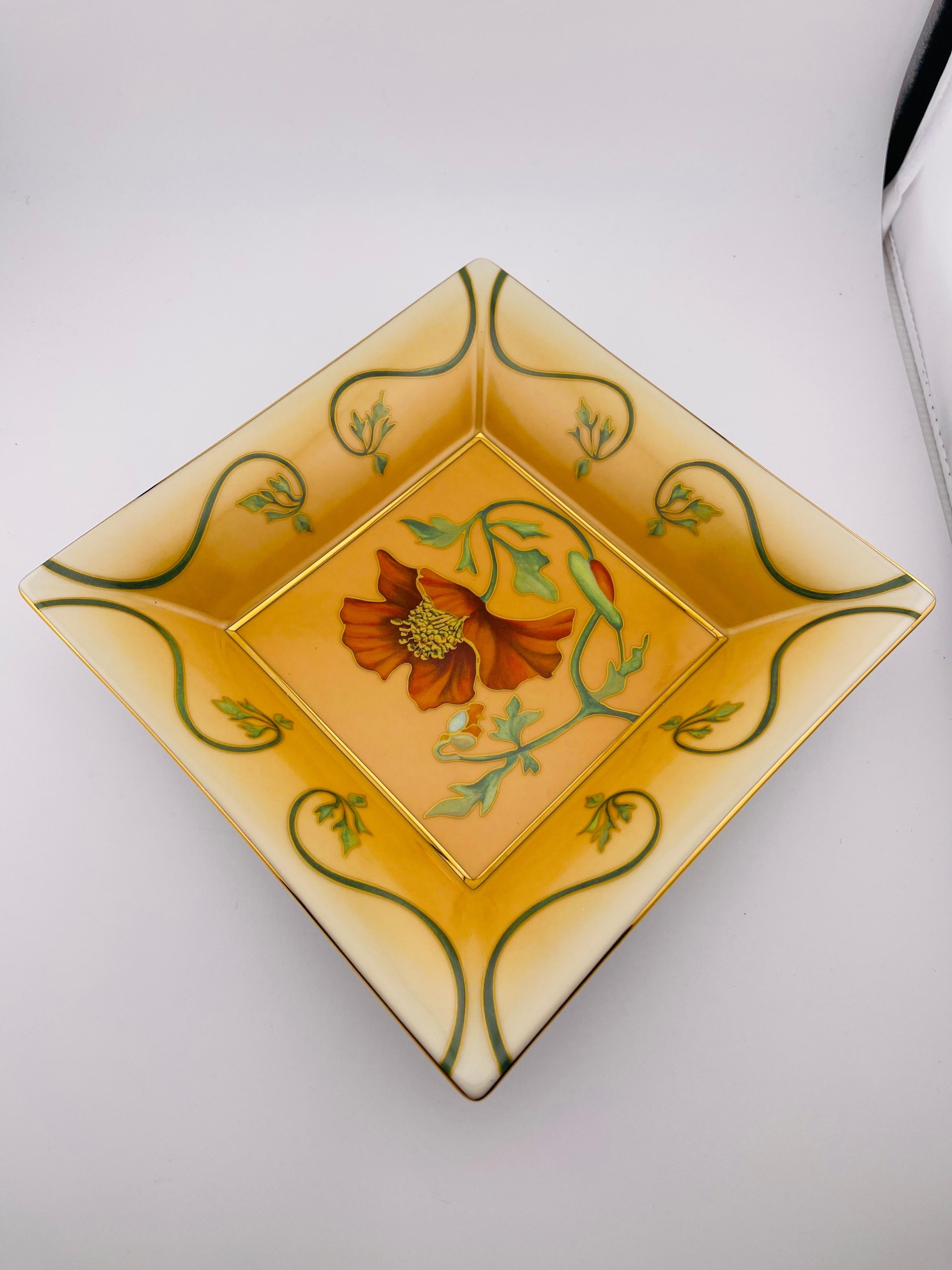 Porcelain PATEK PHILIPPE  DE LIMOGES VIDE POCHE Ashtray For Sale