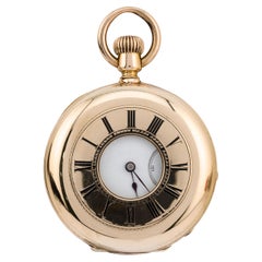 Patek Philippe Demi Hunter Pocket Watch in 18 Karat Yellow Gold