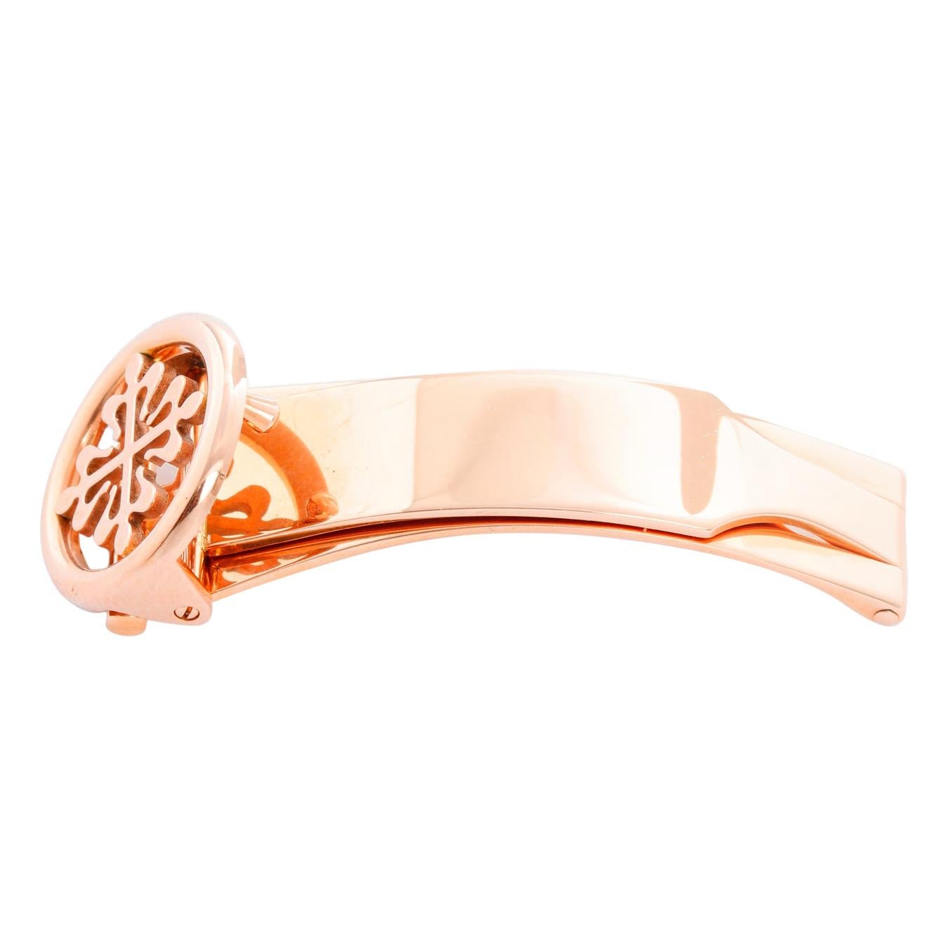 Patek Philippe Deployant Buckle 18 Karat Rose Gold
