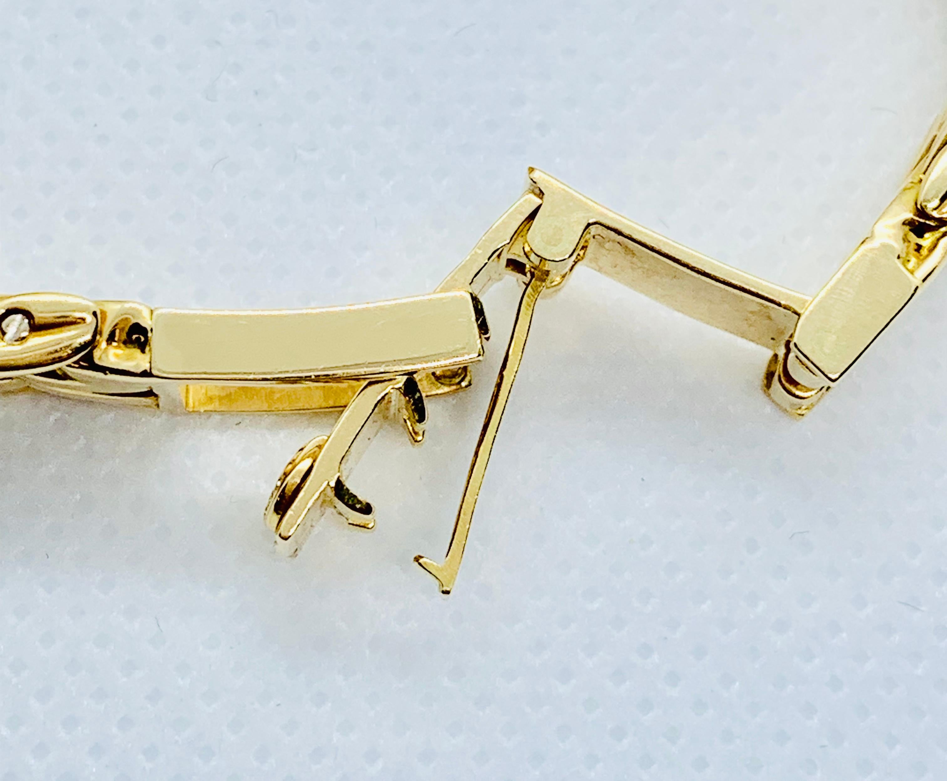 Patek Philippe Diamond and 18 Karat Yellow Gold La Flamme Ladies Watch 10