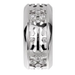 Patek Philippe Diamond White Gold Calatrava Ring