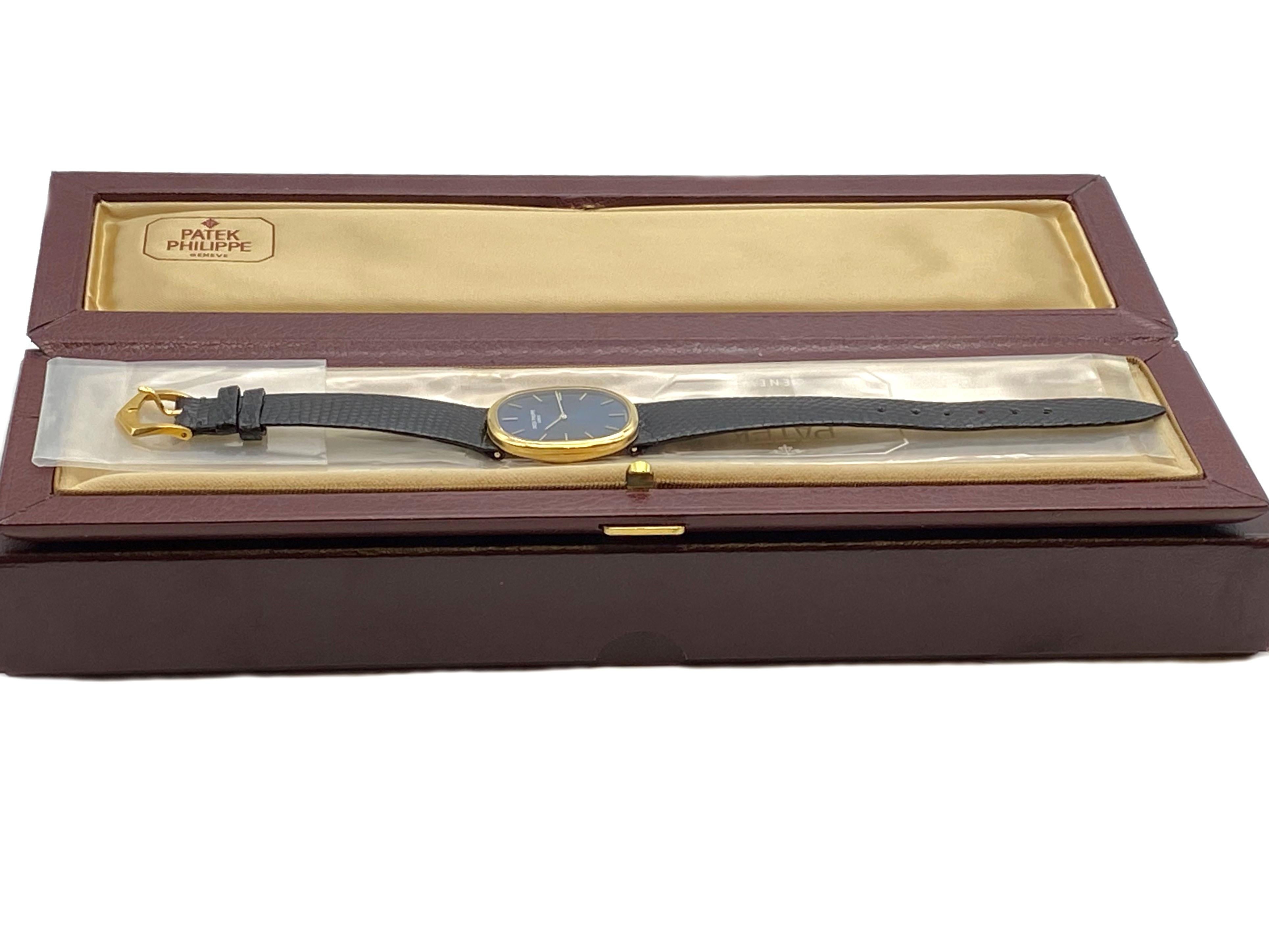 Patek Philippe Elipse Yellow Gold Gents Mechanical Wrist Watch 3