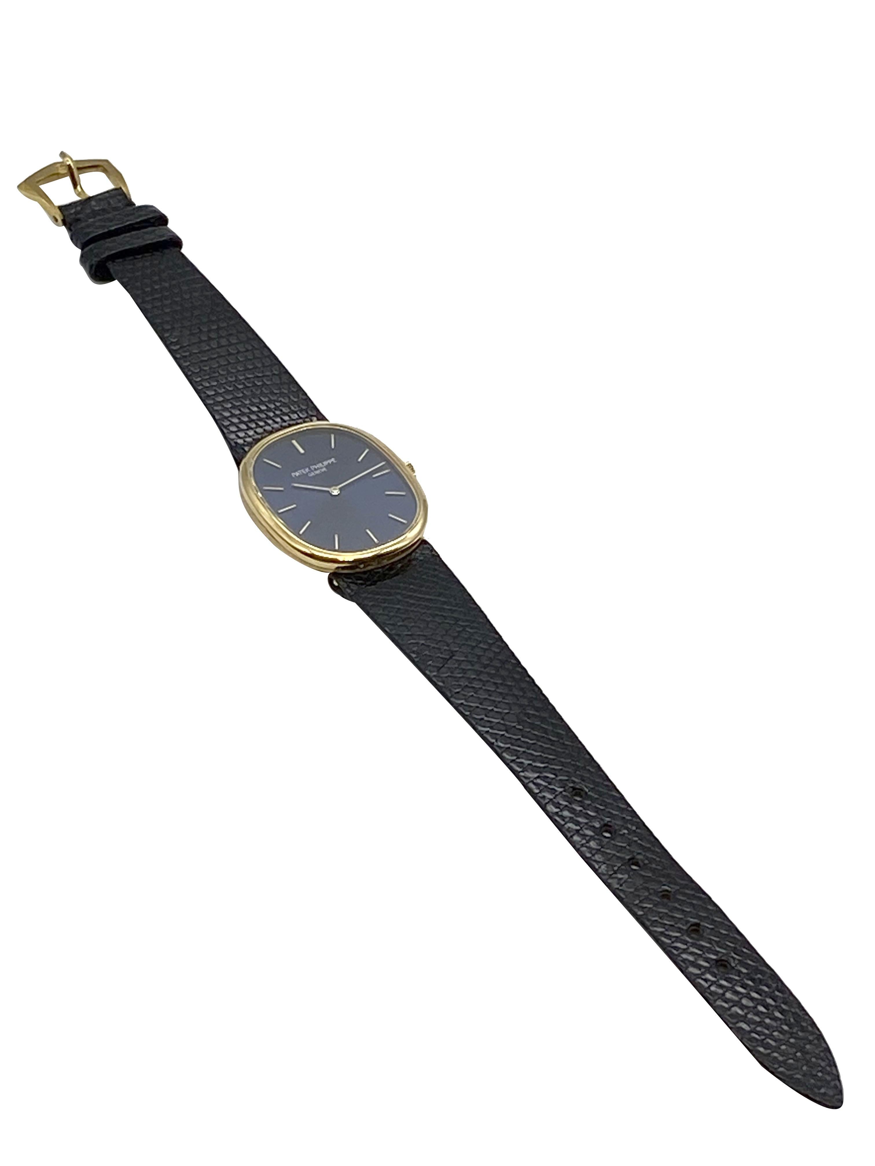 Patek Philippe Elipse Yellow Gold Gents Mechanical Wrist Watch 1