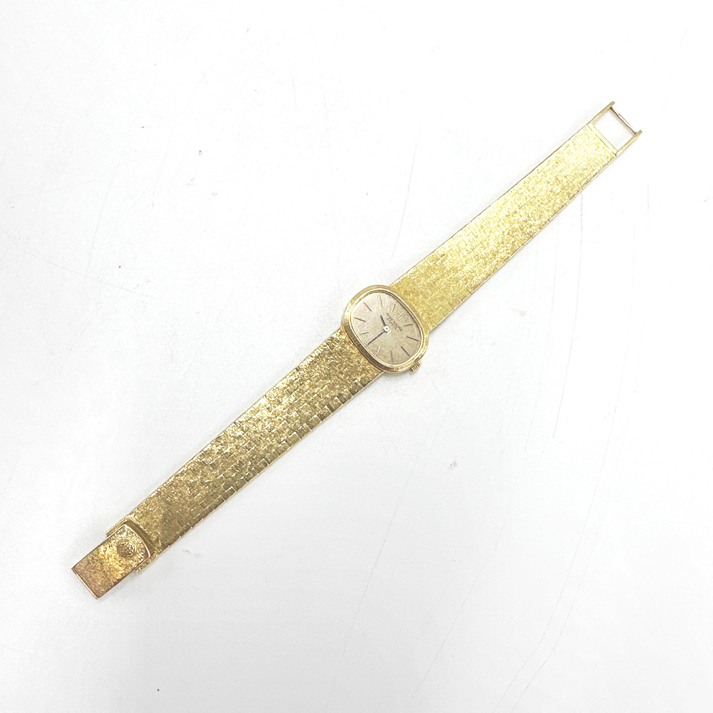 PATEK PHILIPPE Ellipse 18k Yellow Gold Ladies Mechanical Wristwatch 3373/1 9
