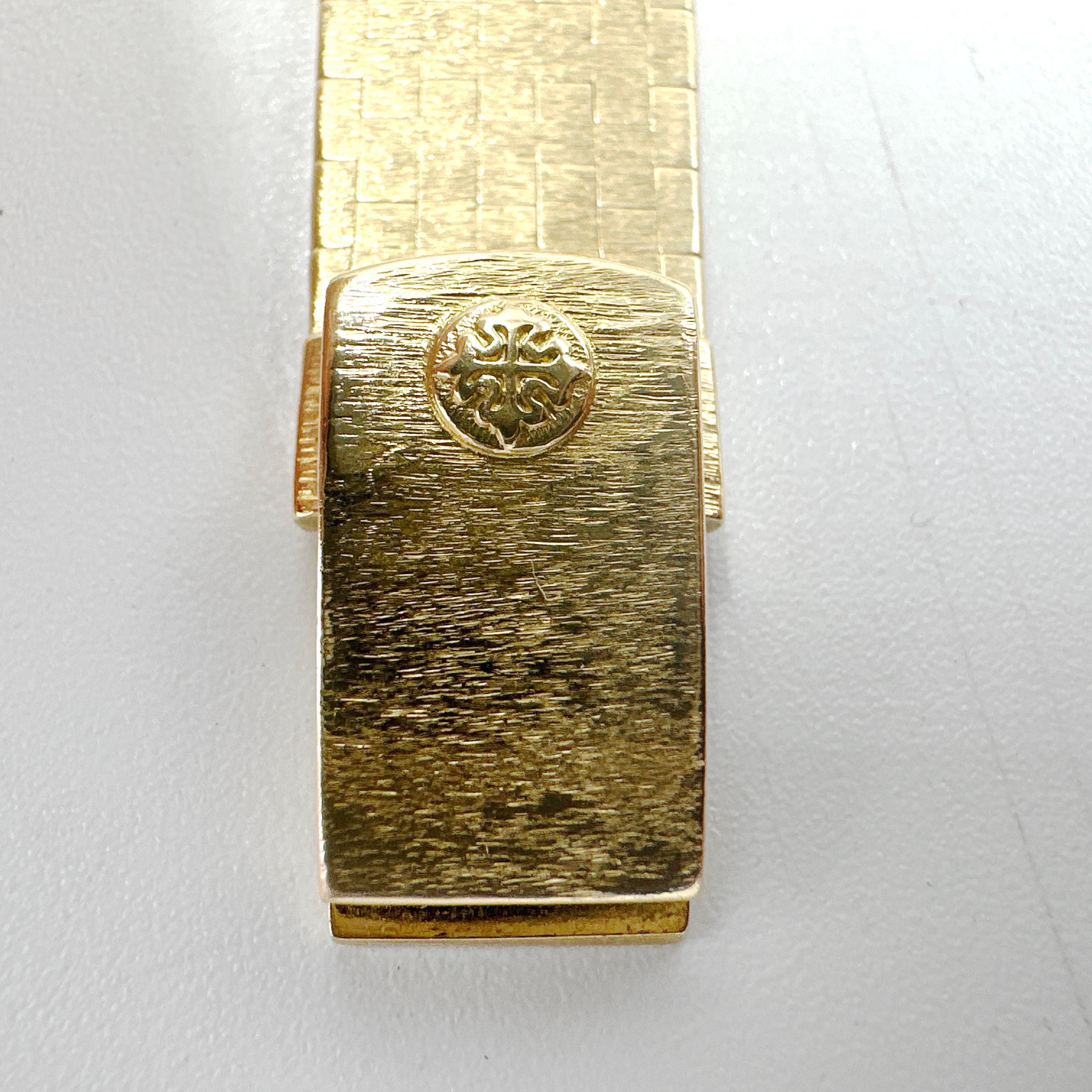 PATEK PHILIPPE Ellipse 18k Yellow Gold Ladies Mechanical Wristwatch 3373/1 12