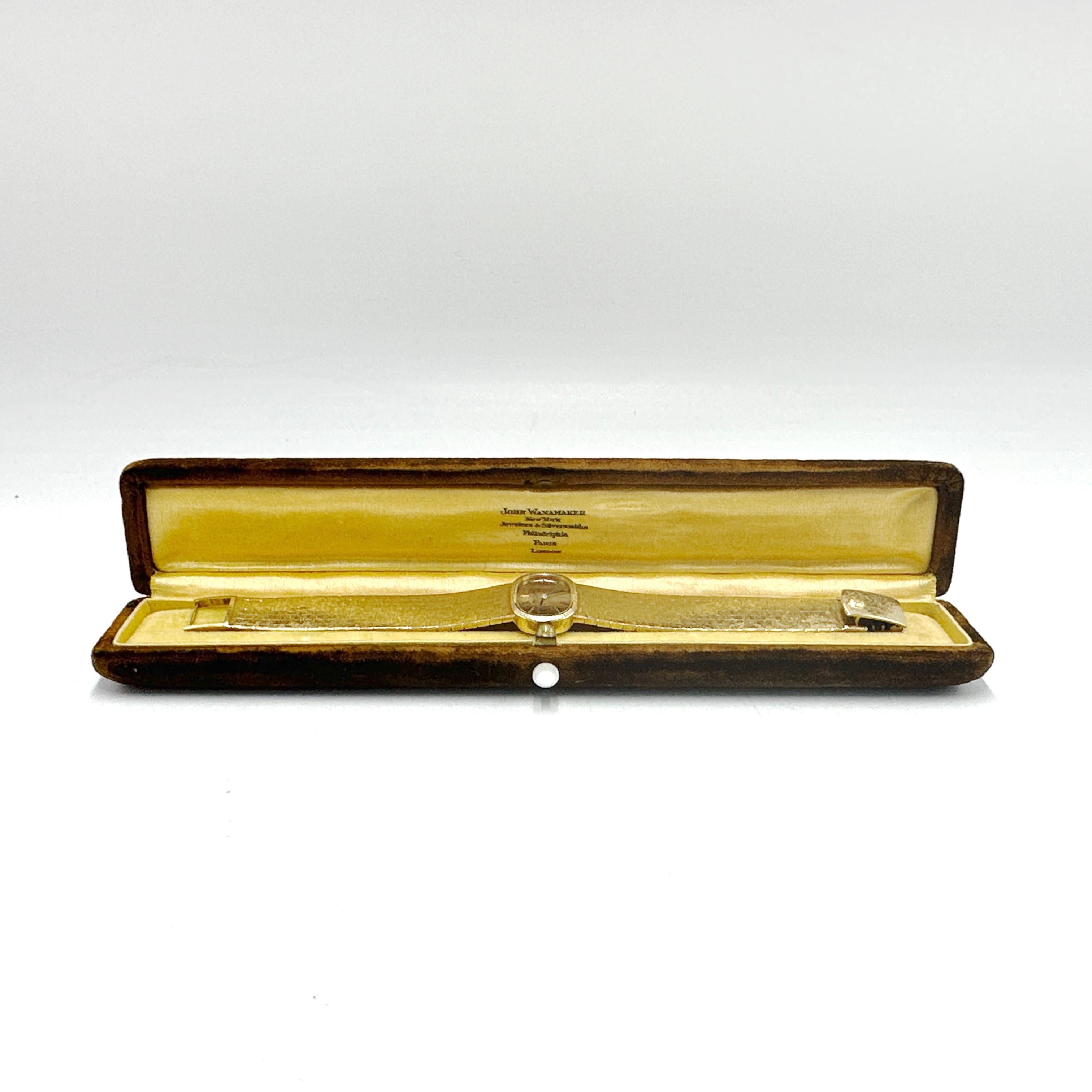 PATEK PHILIPPE Ellipse 18k Yellow Gold Ladies Mechanical Wristwatch 3373/1 15