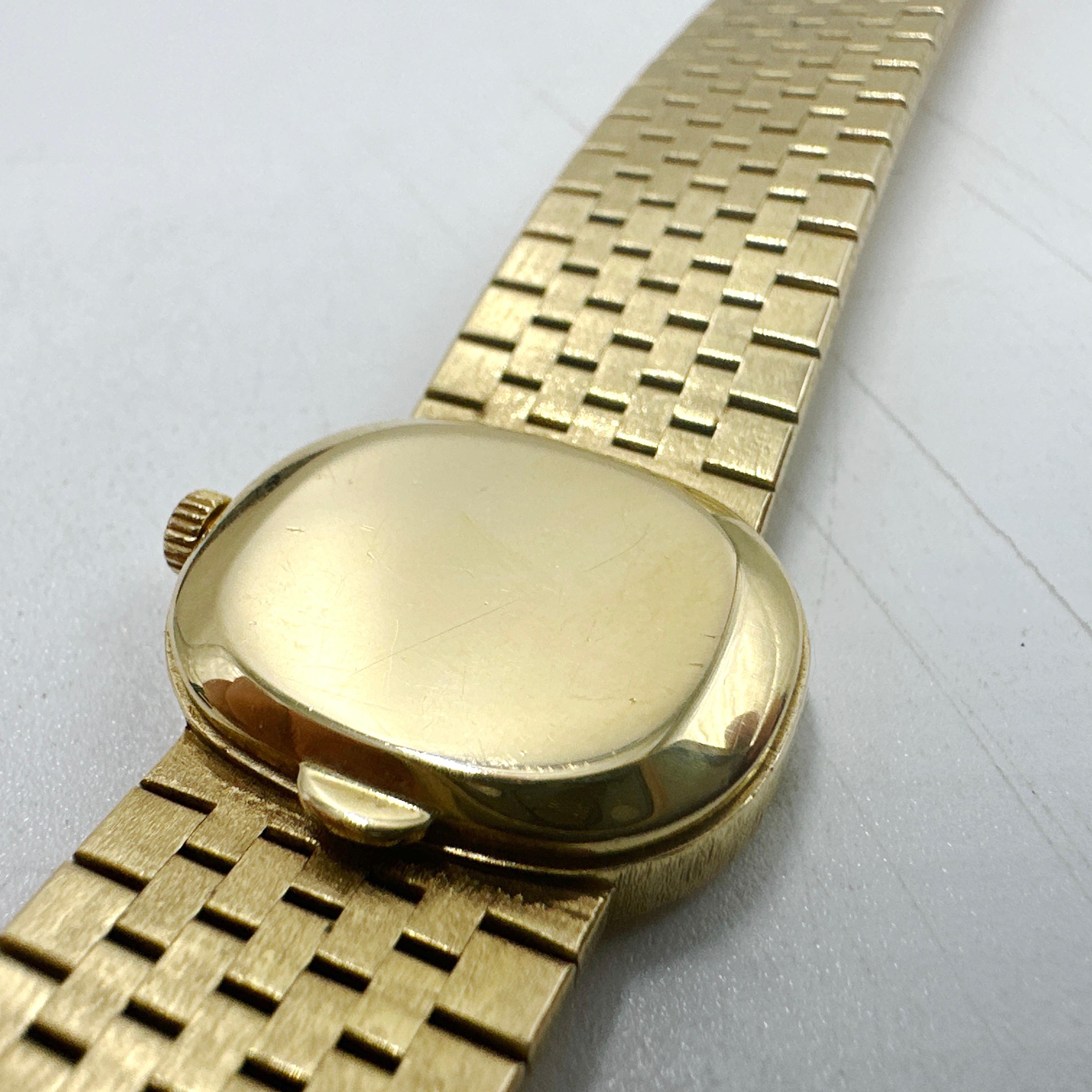 PATEK PHILIPPE Ellipse 18k Yellow Gold Ladies Mechanical Wristwatch 3373/1 3