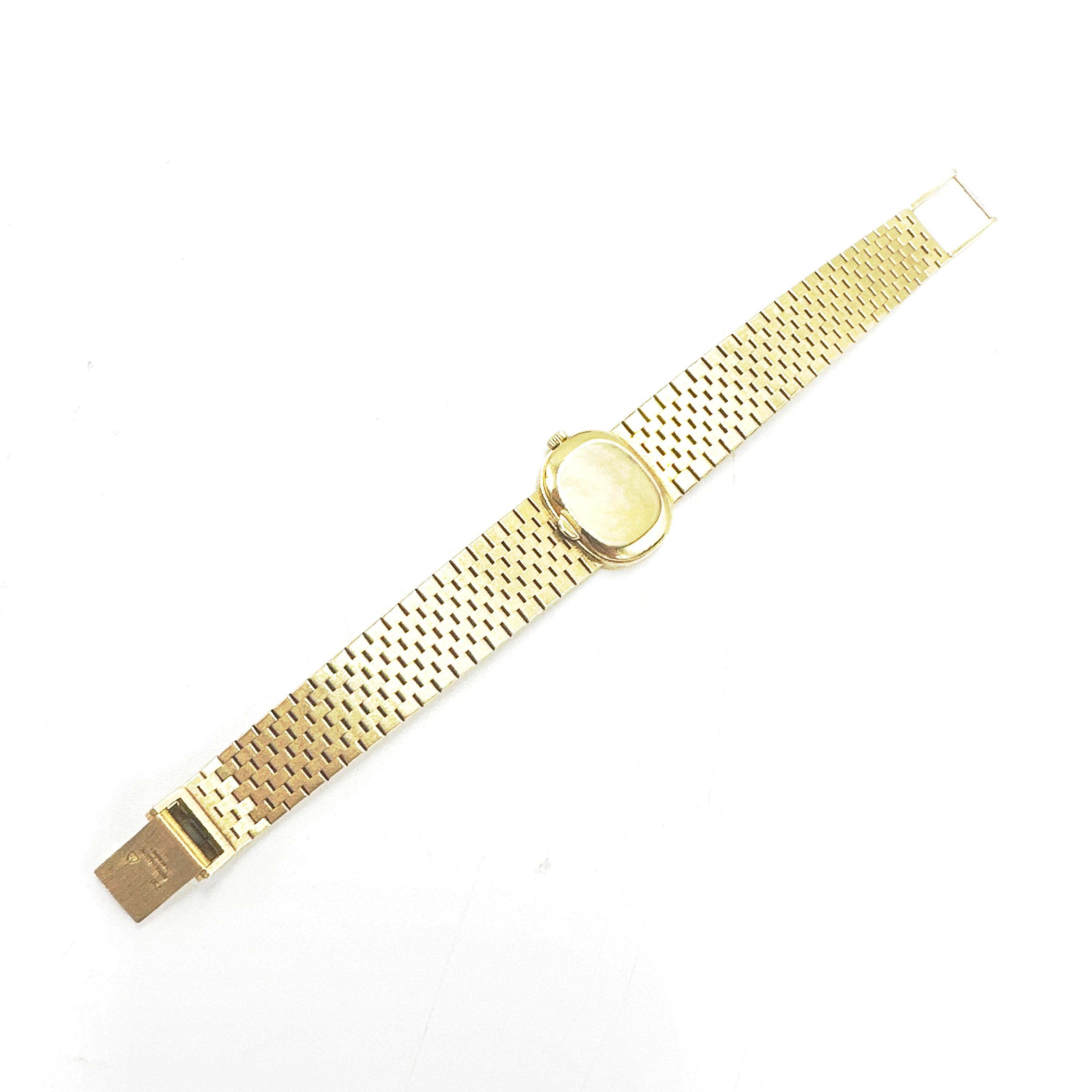 PATEK PHILIPPE Ellipse 18k Yellow Gold Ladies Mechanical Wristwatch 3373/1 4