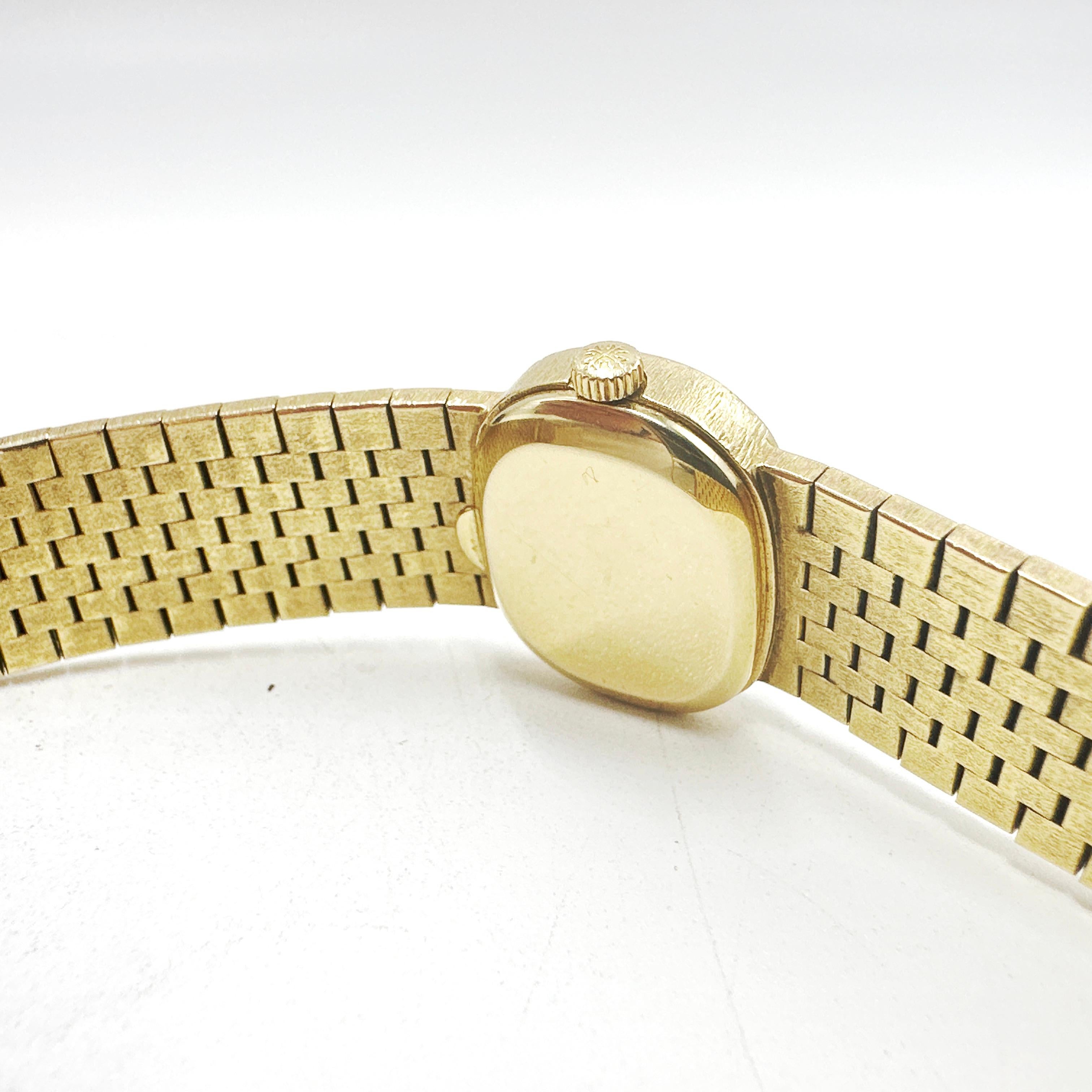 PATEK PHILIPPE Ellipse 18k Yellow Gold Ladies Mechanical Wristwatch 3373/1 5