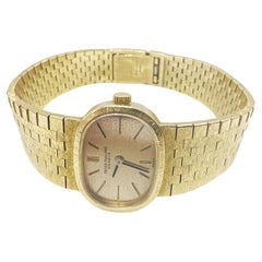 PATEK PHILIPPE Montre-bracelet mécanique Ellipse en or jaune 18 carats pour femmes 3373/1