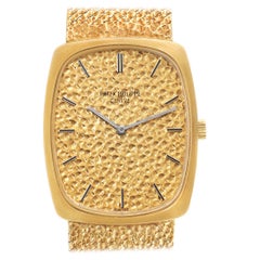 Vintage Herrenuhr, Patek Philippe Ellipse 18k Gelbgold 3567