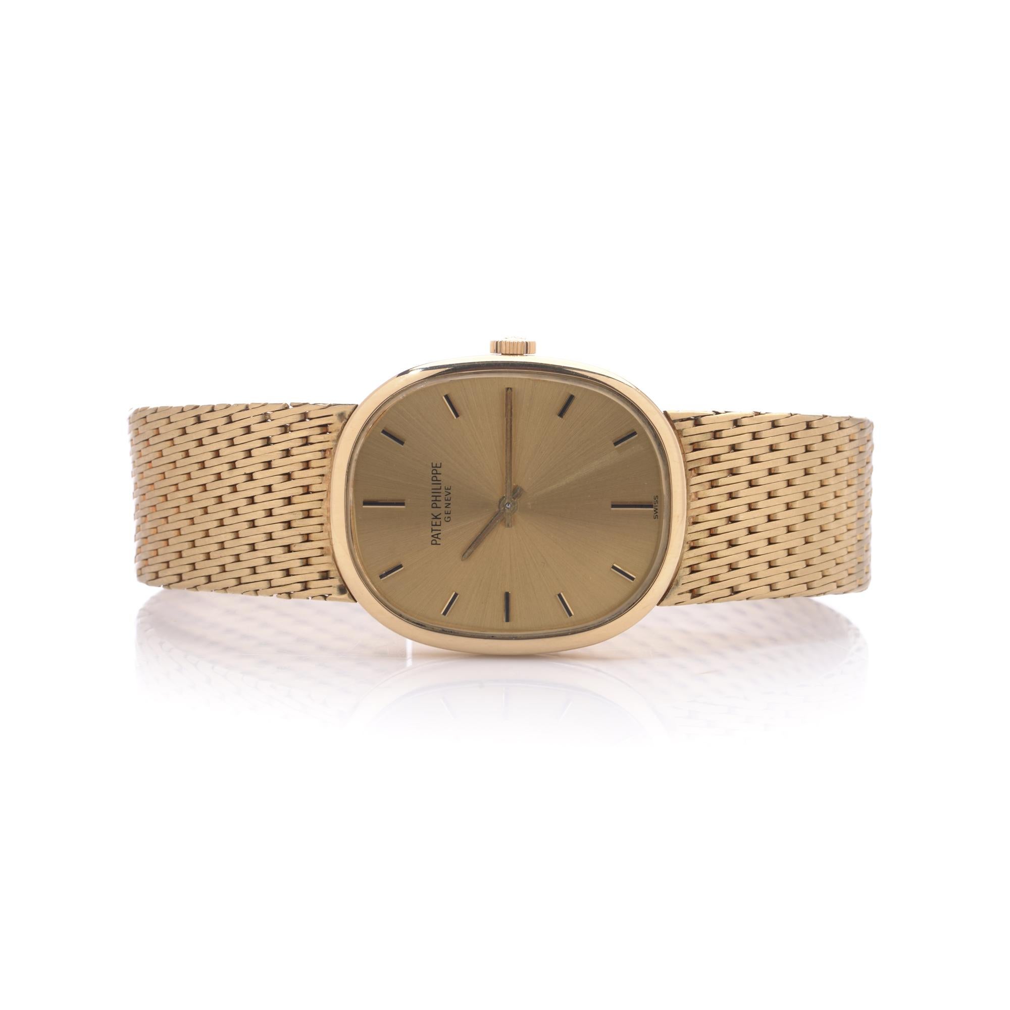 Patek Philippe Ellipse 18KT Gold Ref. 3548 (1970s) im Angebot 6