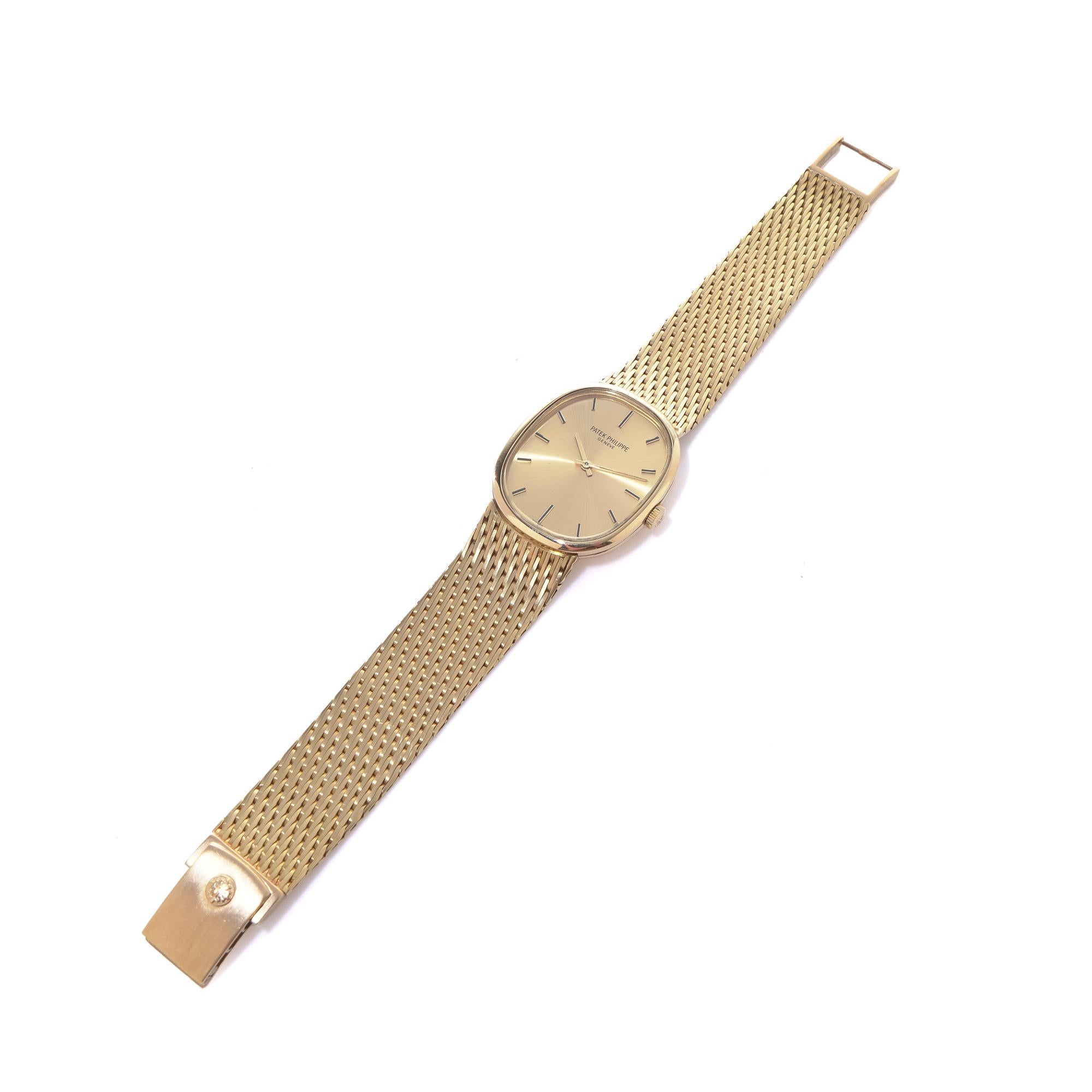 Patek Philippe Ellipse 18KT Gold Ref. 3548 (1970s) für Damen oder Herren im Angebot