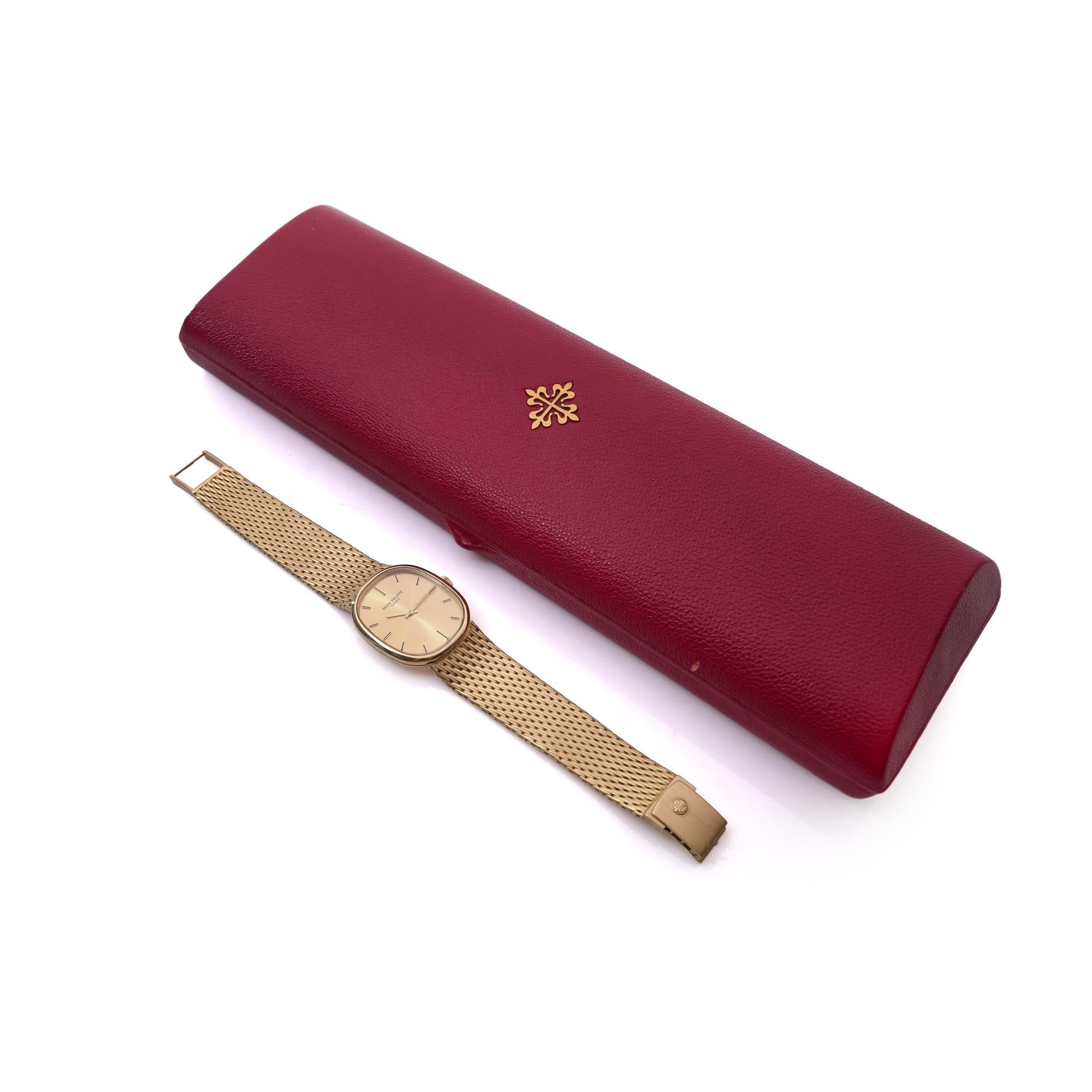 Patek Philippe Ellipse 18KT Gold Ref. 3548 (1970s) im Angebot 1