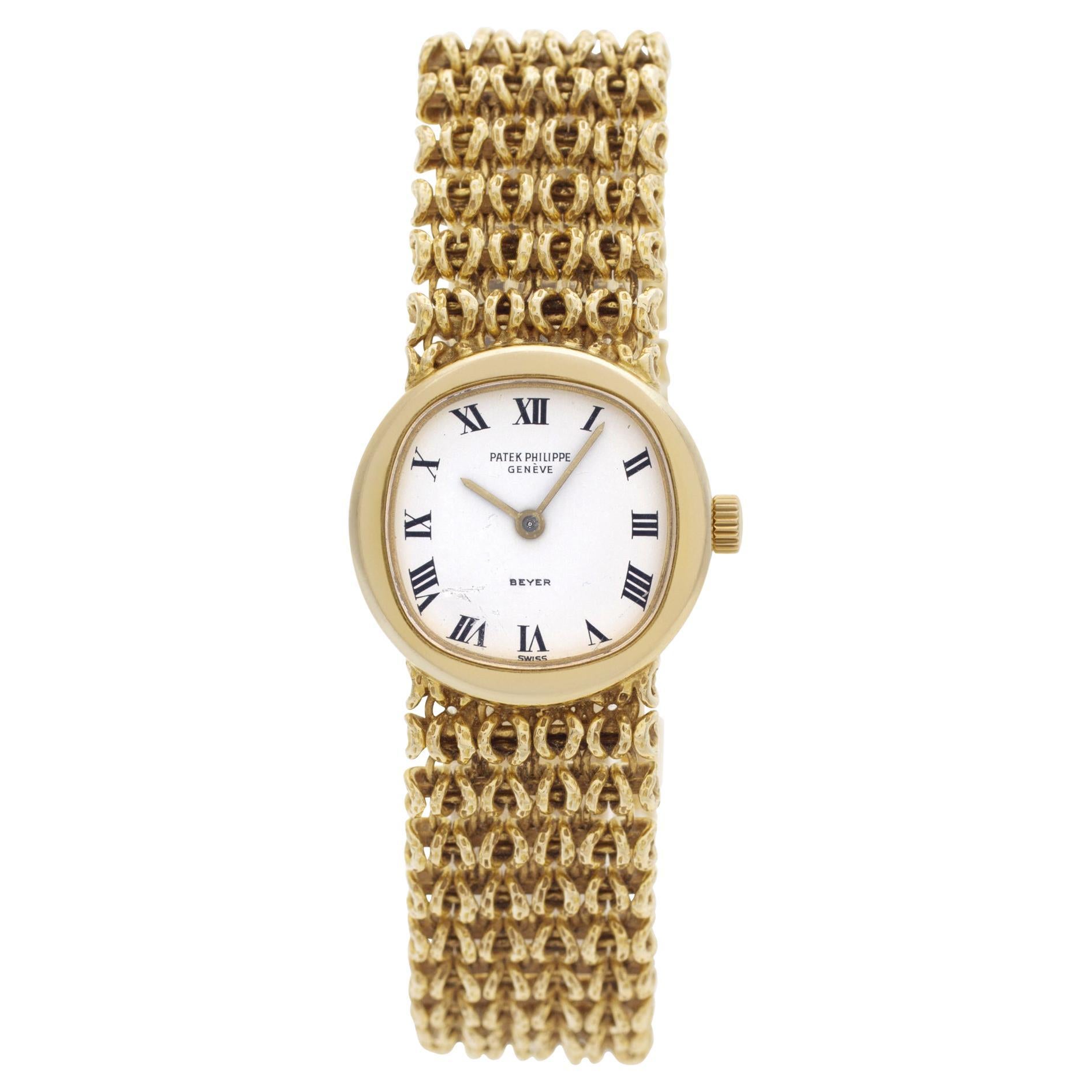 Patek Philippe Ellipse in 18k Yellow Gold Watch Retailed by Beyer