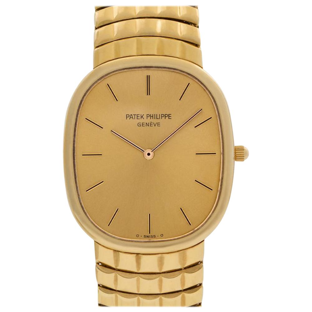 Patek Philippe Ellipse 3738/115 18 Karat Gold Dial Automatic Watch