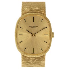 Patek Philippe Ellipse 3746, Gold Dial, Certified and Warranty