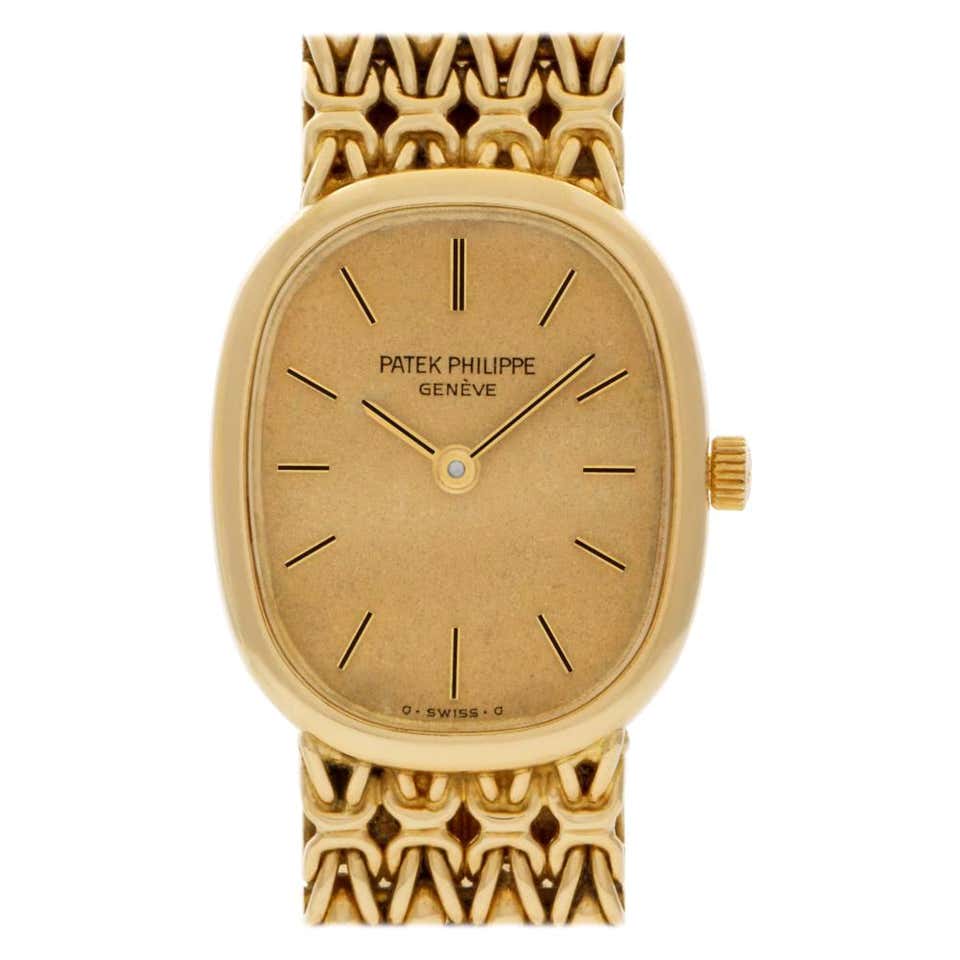 Patek Philippe Ellipse 4764, Gold Dial, Certified and Warranty For Sale ...